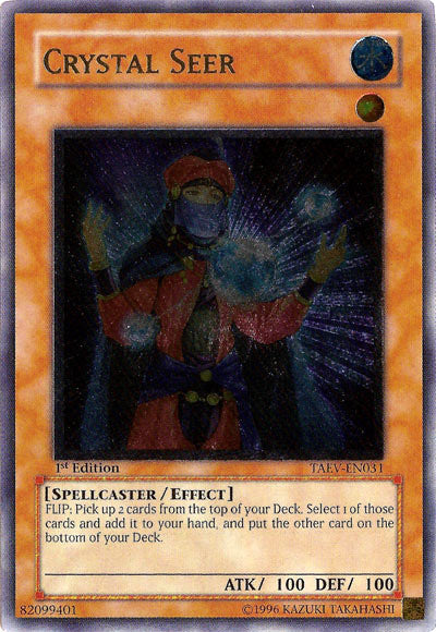 Crystal Seer [TAEV-EN031] Ultimate Rare Yu-Gi-Oh!