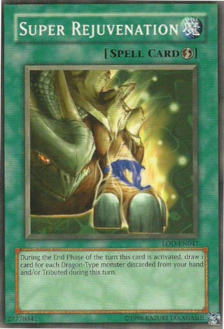 Super Rejuvenation [LOD-EN047] Common Yu-Gi-Oh!