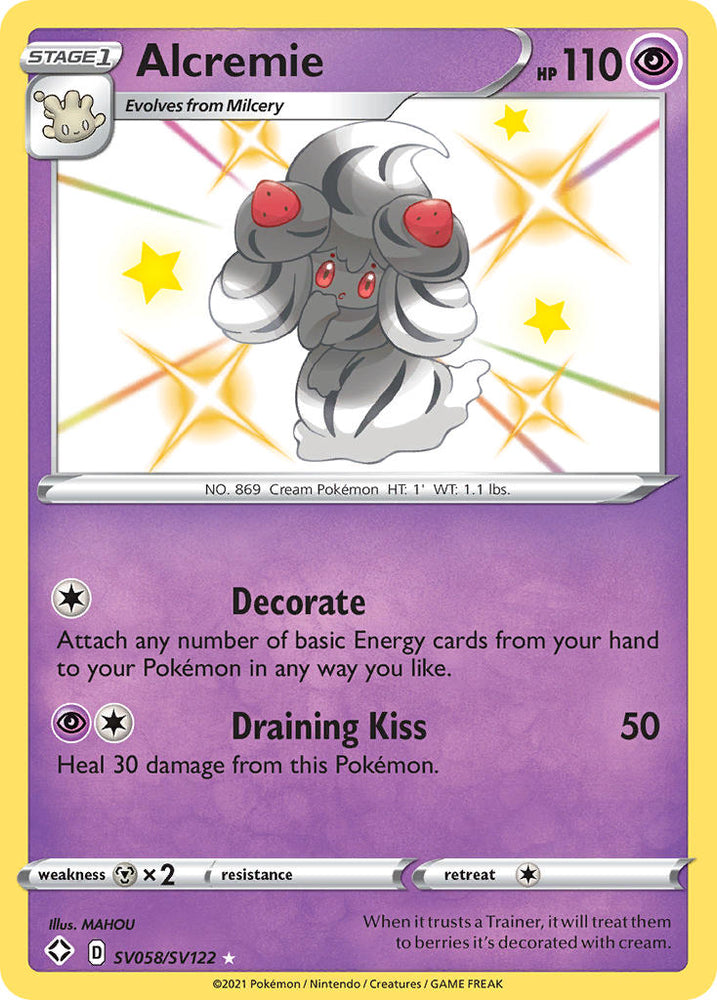 Alcremie (SV058/SV122) [Sword & Shield: Shining Fates] Pokémon
