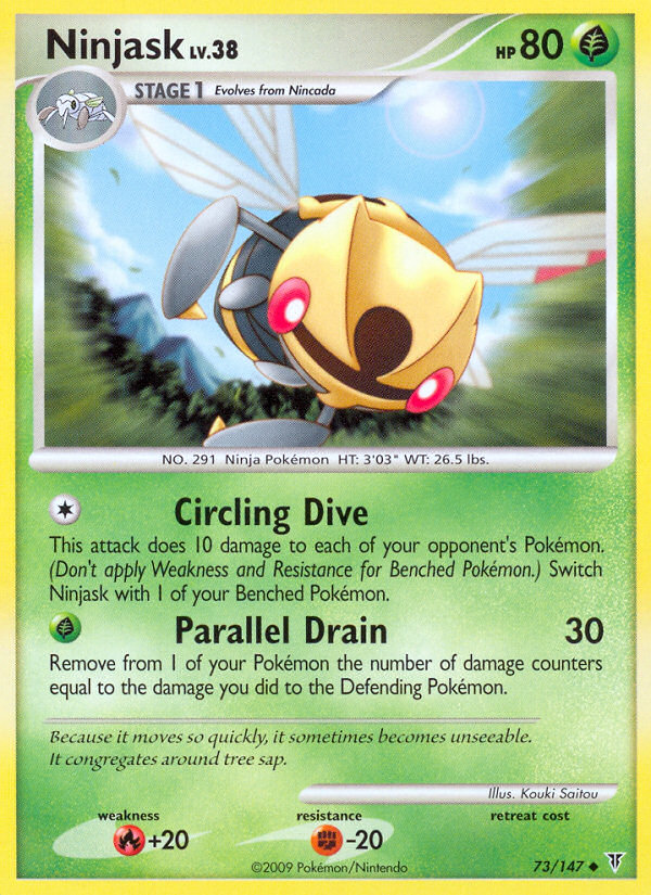 Ninjask (73/147) [Platinum: Supreme Victors] Pokémon