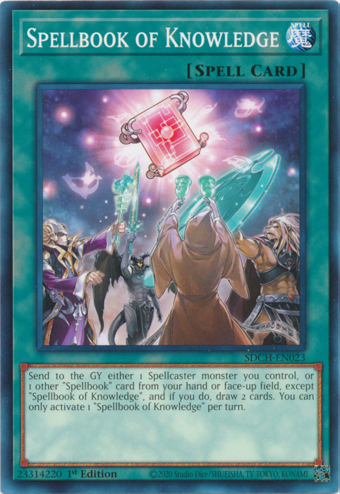 Spellbook of Knowledge [SDCH-EN023] Common Yu-Gi-Oh!