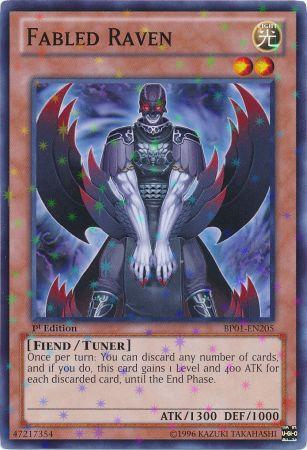 Fabled Raven [BP01-EN205] Starfoil Rare Yu-Gi-Oh!