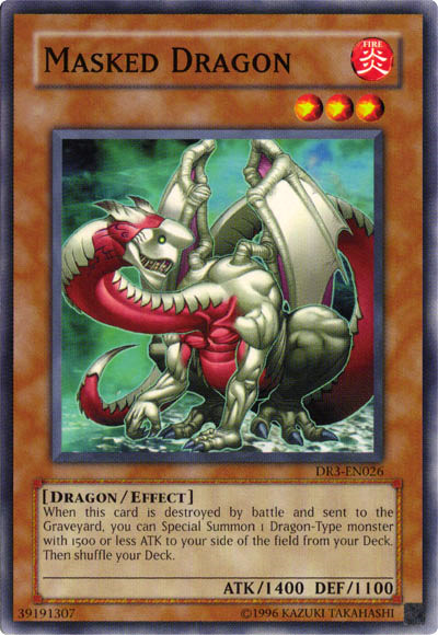 Masked Dragon [DR3-EN026] Common Yu-Gi-Oh!