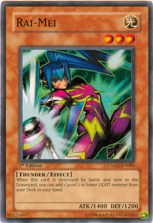 Rai-Mei [CSOC-EN085] Super Rare Yu-Gi-Oh!