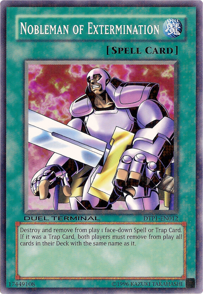 Nobleman of Extermination [DTP1-EN012] Common Yu-Gi-Oh!