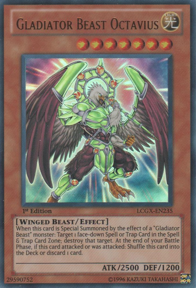 Gladiator Beast Octavius [LCGX-EN235] Ultra Rare Yu-Gi-Oh!