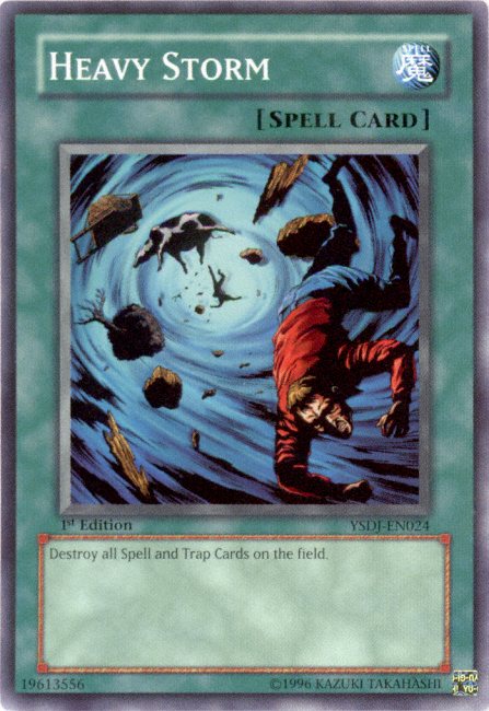 Heavy Storm [YSDJ-EN024] Common Yu-Gi-Oh!