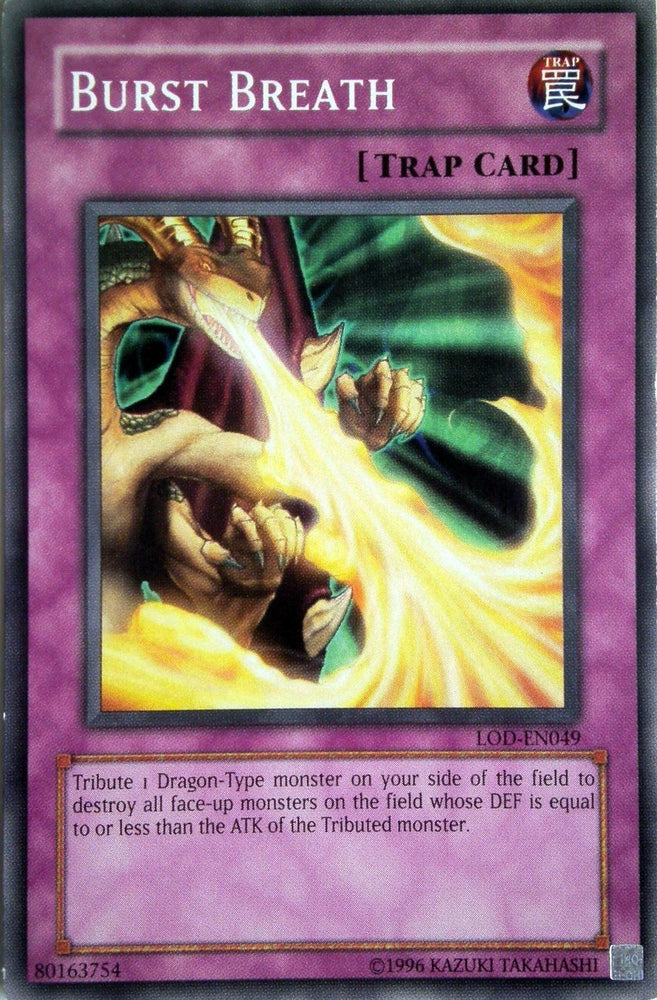 Burst Breath [LOD-EN049] Common Yu-Gi-Oh!
