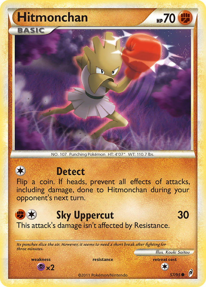Hitmonchan (57/95) [HeartGold & SoulSilver: Call of Legends] Pokémon