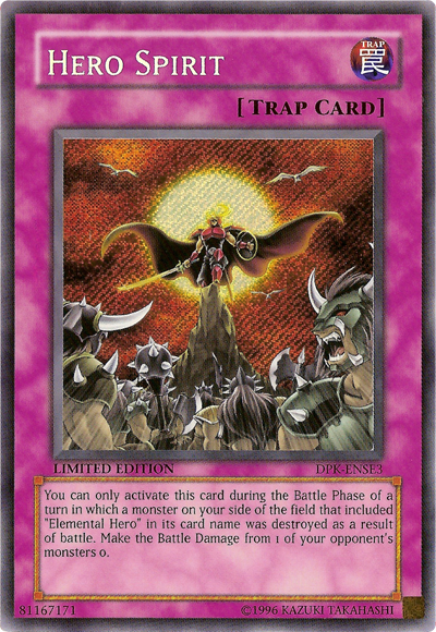 Hero Spirit [DPK-ENSE3] Super Rare Yu-Gi-Oh!