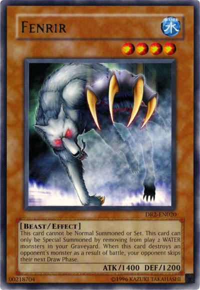 Fenrir [DR2-EN020] Rare Yu-Gi-Oh!