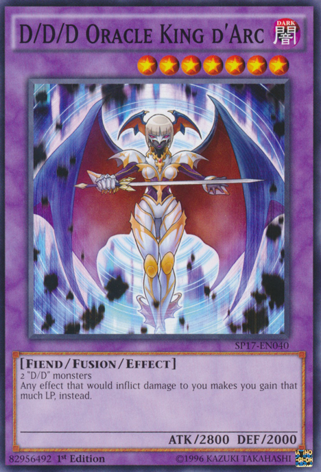 D/D/D Oracle King d'Arc [SP17-EN040] Common Yu-Gi-Oh!
