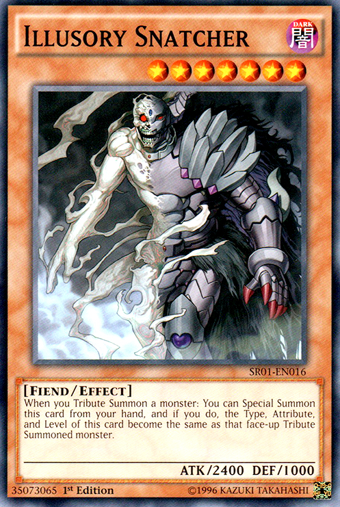 Illusory Snatcher [SR01-EN016] Common Yu-Gi-Oh!