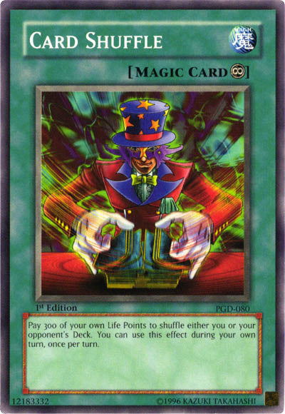 Card Shuffle [PGD-080] Common Yu-Gi-Oh!
