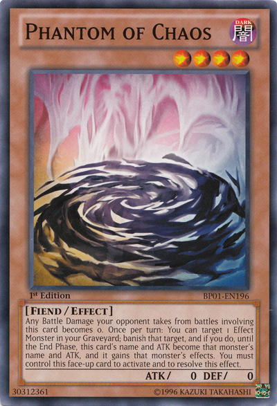 Phantom of Chaos [BP01-EN196] Common Yu-Gi-Oh!