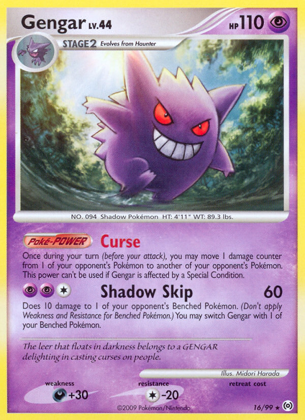 Gengar (16/99) [Platinum: Arceus] Pokémon