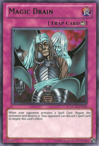 Magic Drain (Green) [DL13-EN020] Rare Yu-Gi-Oh!