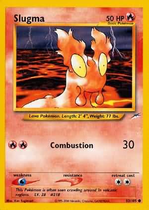 Slugma (82/105) [Neo Destiny Unlimited] Pokémon