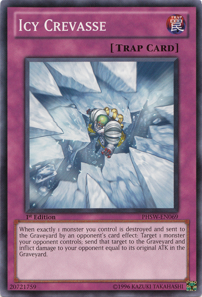 Icy Crevasse [PHSW-EN069] Common Yu-Gi-Oh!