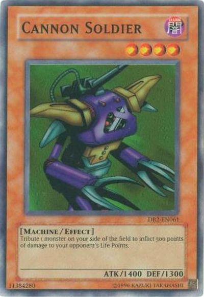 Cannon Soldier [DB2-EN061] Super Rare Yu-Gi-Oh!