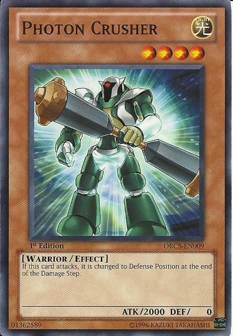 Photon Crusher [ORCS-EN009] Common Yu-Gi-Oh!