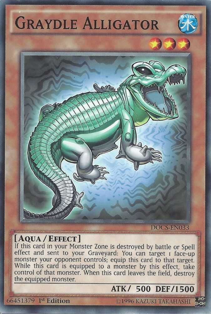 Graydle Alligator [DOCS-EN033] Common Yu-Gi-Oh!