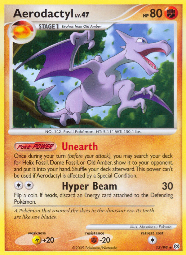 Aerodactyl (13/99) [Platinum: Arceus] Pokémon