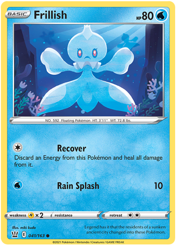 Frillish (041/163) [Sword & Shield: Battle Styles] Pokémon