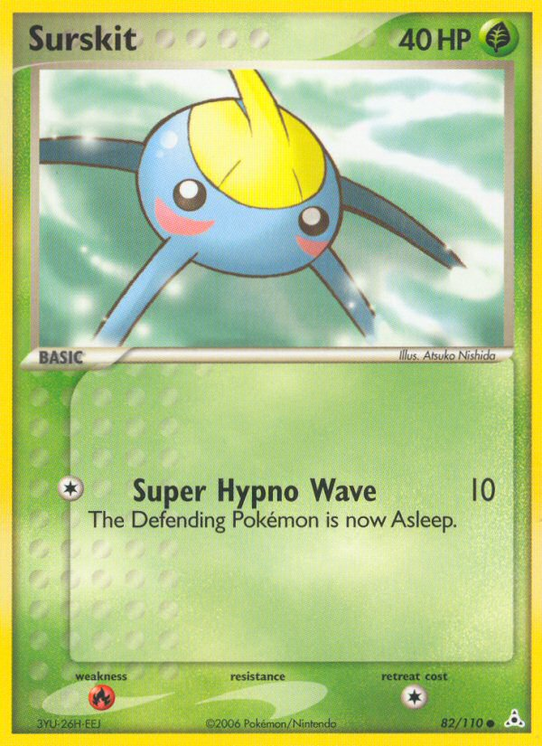 Surskit (82/110) [EX: Holon Phantoms] Pokémon