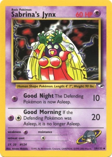 Sabrina's Jynx (59/132) [Gym Heroes Unlimited] Pokémon