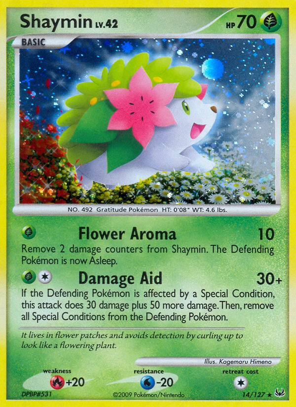Shaymin (14/127) [Platinum: Base Set] Pokémon