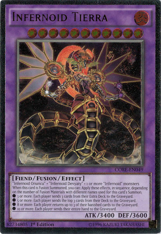 Infernoid Tierra [CORE-EN049] Ultimate Rare Yu-Gi-Oh!