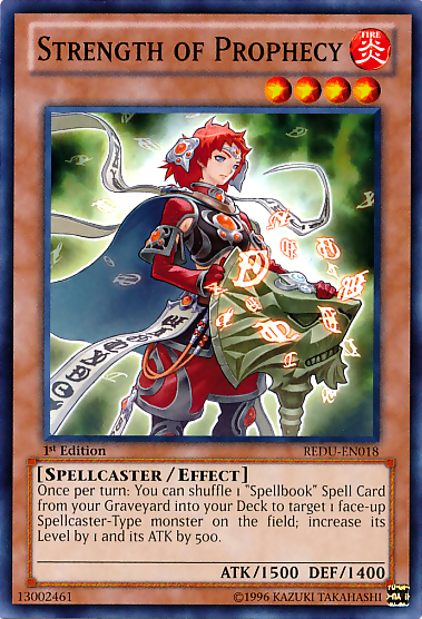 Strength of Prophecy [REDU-EN018] Common Yu-Gi-Oh!