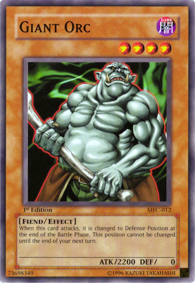 Giant Orc [MFC-012] Common Yu-Gi-Oh!