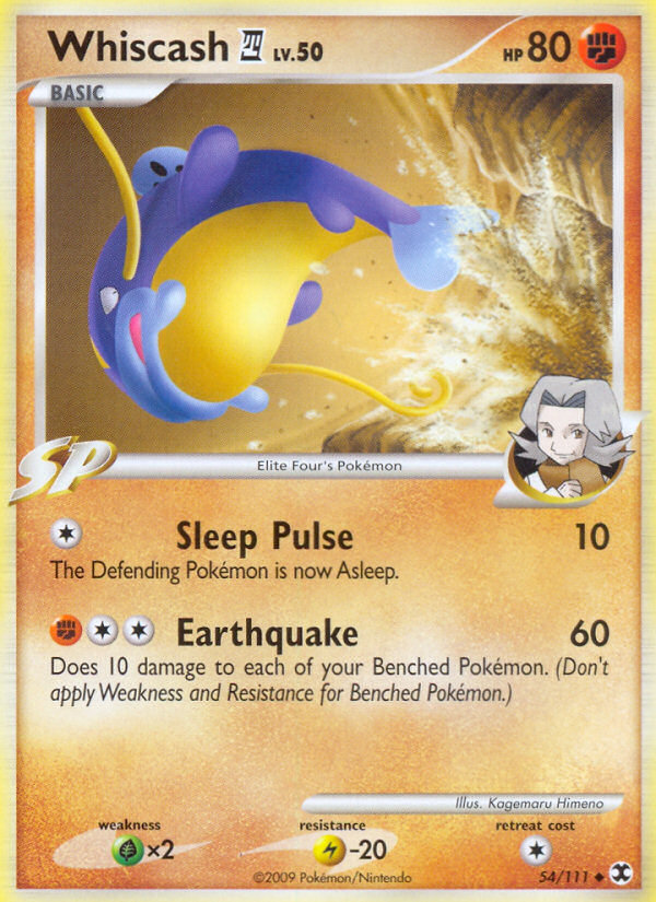 Whiscash (54/111) [Platinum: Rising Rivals] Pokémon