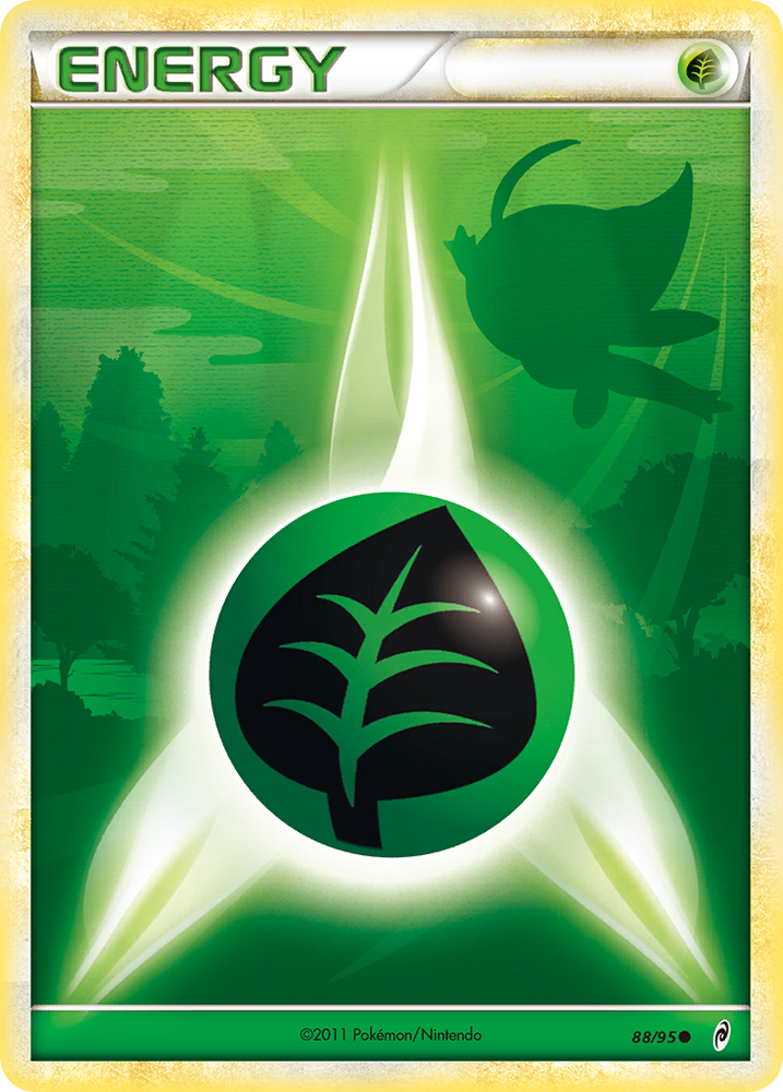Grass Energy (88/95) [HeartGold & SoulSilver: Call of Legends] Pokémon