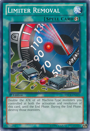 Limiter Removal [SDCR-EN023] Common Yu-Gi-Oh!