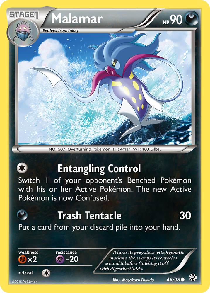 Malamar (46/98) [XY: Ancient Origins] Pokémon