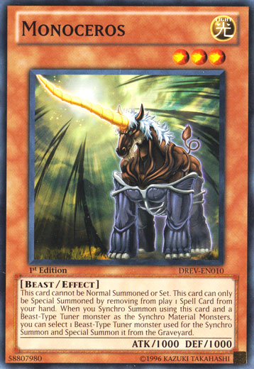 Monoceros [DREV-EN010] Common Yu-Gi-Oh!