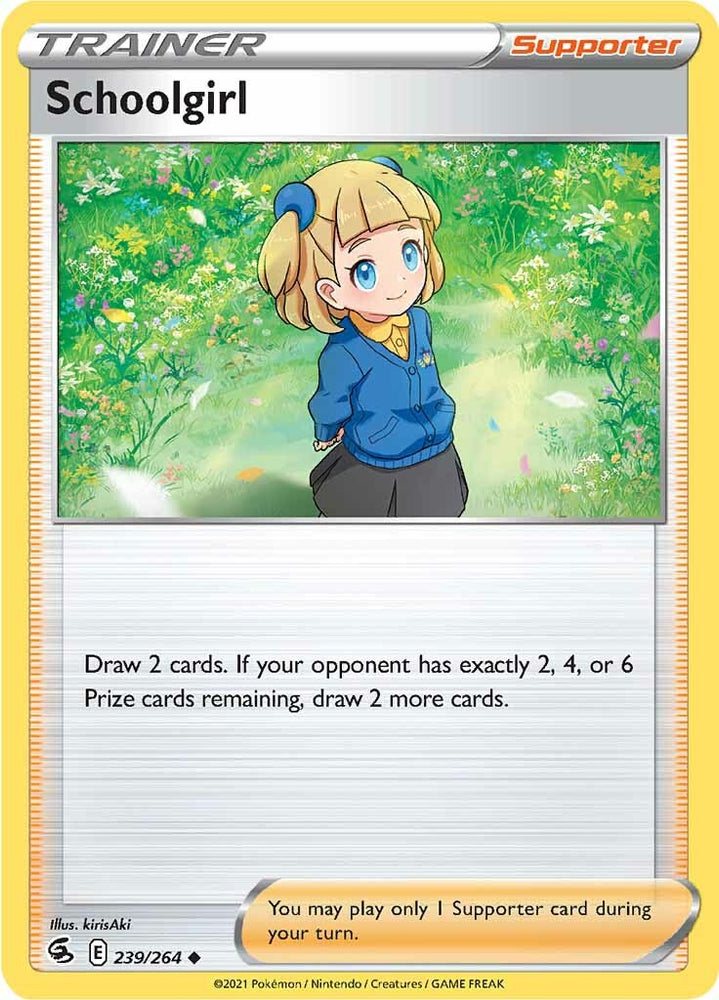 Schoolgirl (239/264) [Sword & Shield: Fusion Strike] Pokémon