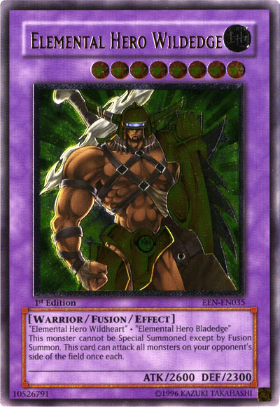 Elemental Hero Wildedge [EEN-EN035] Ultimate Rare Yu-Gi-Oh!