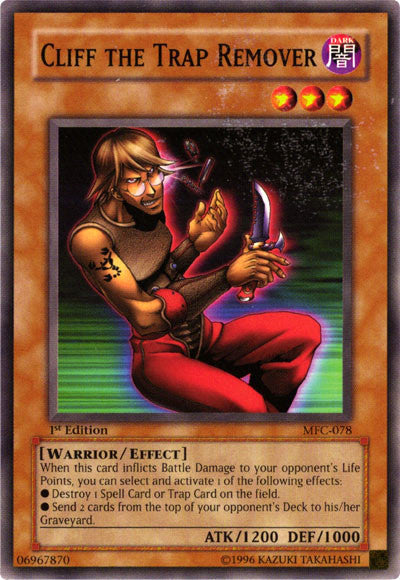 Cliff the Trap Remover [MFC-078] Common Yu-Gi-Oh!