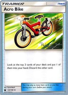Acro Bike (123/168) (Dragones y Sombras - Pedro Eugenio Torres) [World Championships 2018] Pokémon