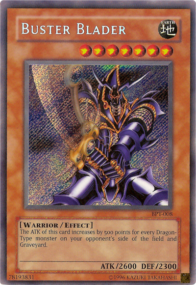 Buster Blader [BPT-008] Secret Rare Yu-Gi-Oh!