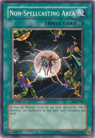 Non-Spellcasting Area [DCR-043] Common Yu-Gi-Oh!