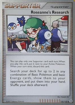 Roseanne's Research (125/132) (Luxdrill - Stephen Silvestro) [World Championships 2009] Pokémon