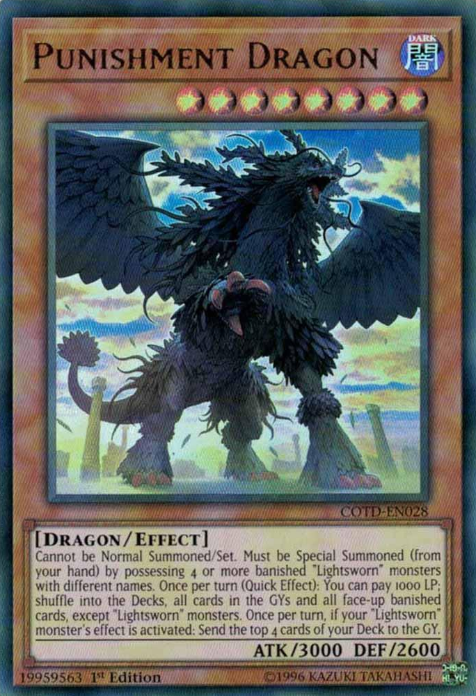Punishment Dragon [COTD-EN028] Ultra Rare Yu-Gi-Oh!