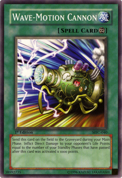Wave-Motion Cannon [MFC-040] Common Yu-Gi-Oh!