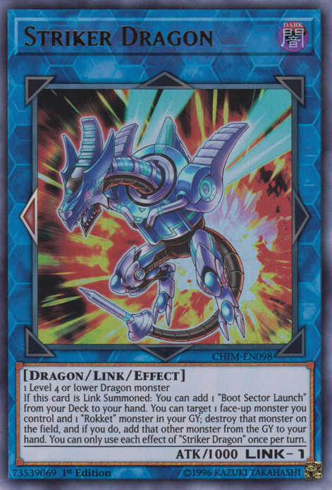 Striker Dragon [CHIM-EN098] Ultra Rare Yu-Gi-Oh!