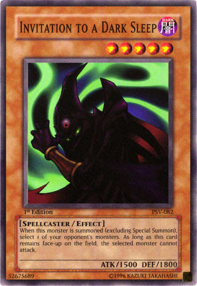 Invitation to a Dark Sleep [PSV-082] Common Yu-Gi-Oh!